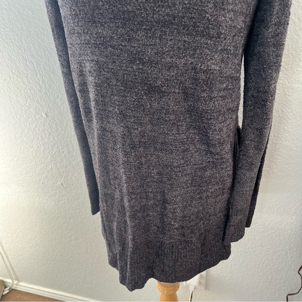 Barefoot Dreams CozyChic Lite Cardigan Grey Size XS/S - Picture 10 of 14